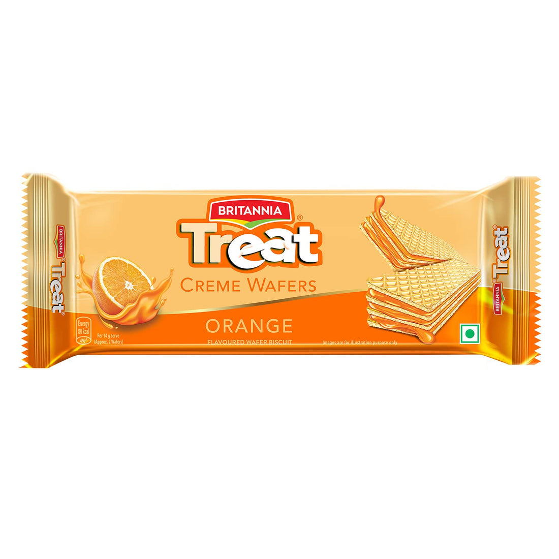 Britannia Treat Crème Wafers Front