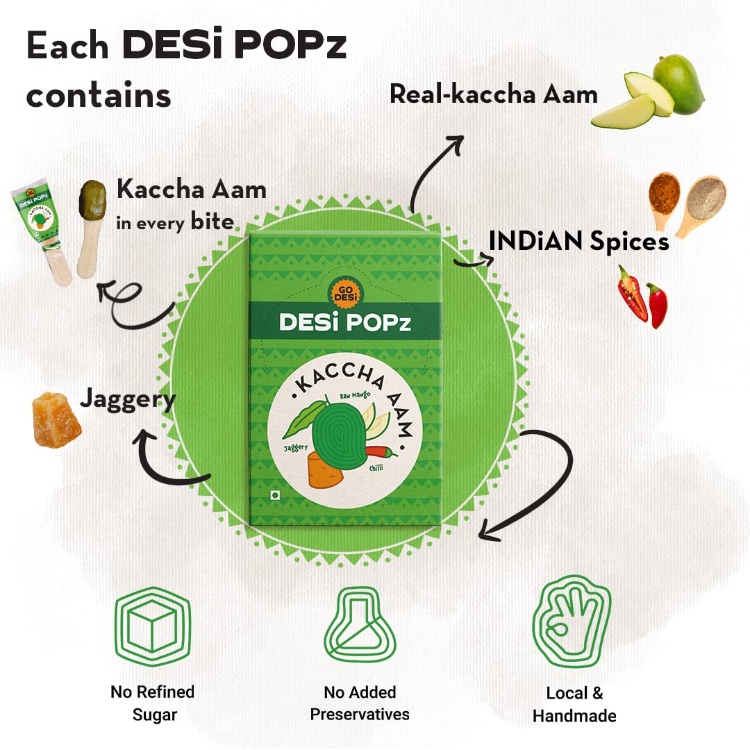 GO DESi Popz Kaccha Aam