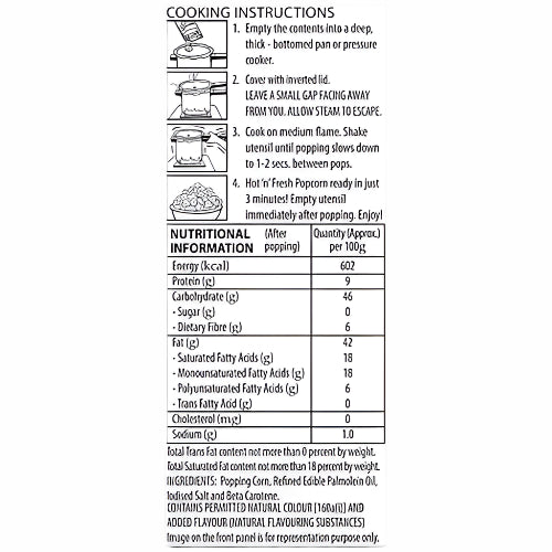 ACT II Instant Popcorn - Butter Delite Flavour, Snacks, 70 g Pouch
