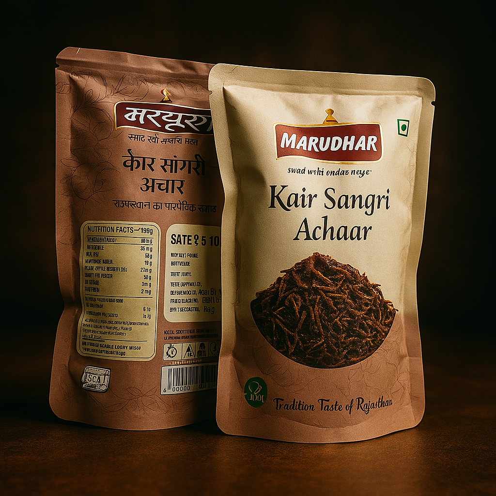 Marudhar Kair Sangri Achaar – A Traditional Rajasthani Delicacy (200g)