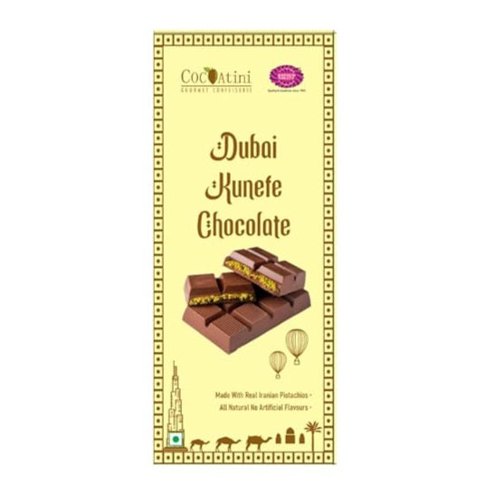 Cocoatini Kunefe Chocolate Bar 90gm By Karachi Bakery