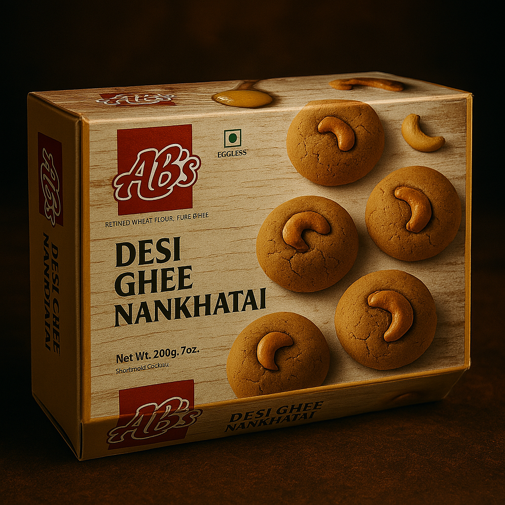 Desi Ghee Nankhatai – A Timeless Indian Delight