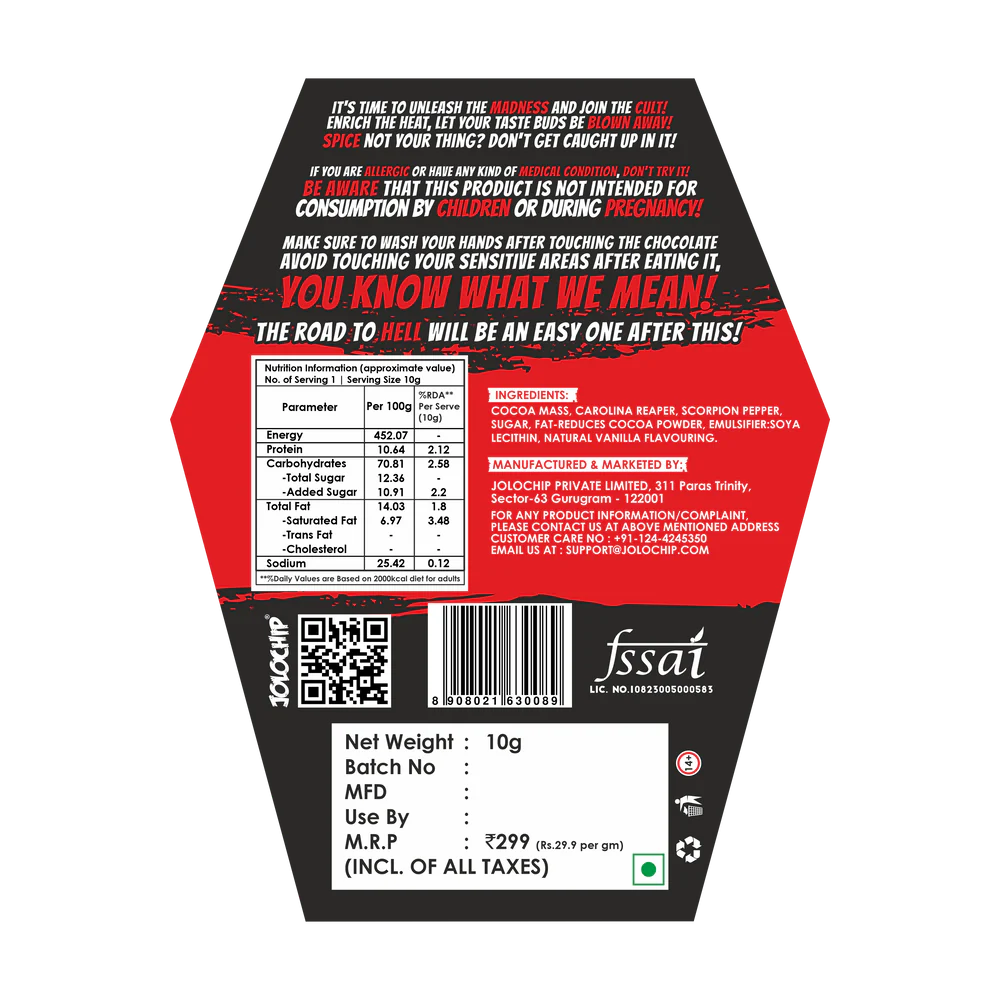 JOLOCHIP Hottest Chocolate Challenge – DARE to BURN