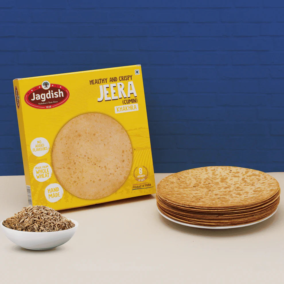 Jeera Khakhra - Traditional Indian Savory Delight