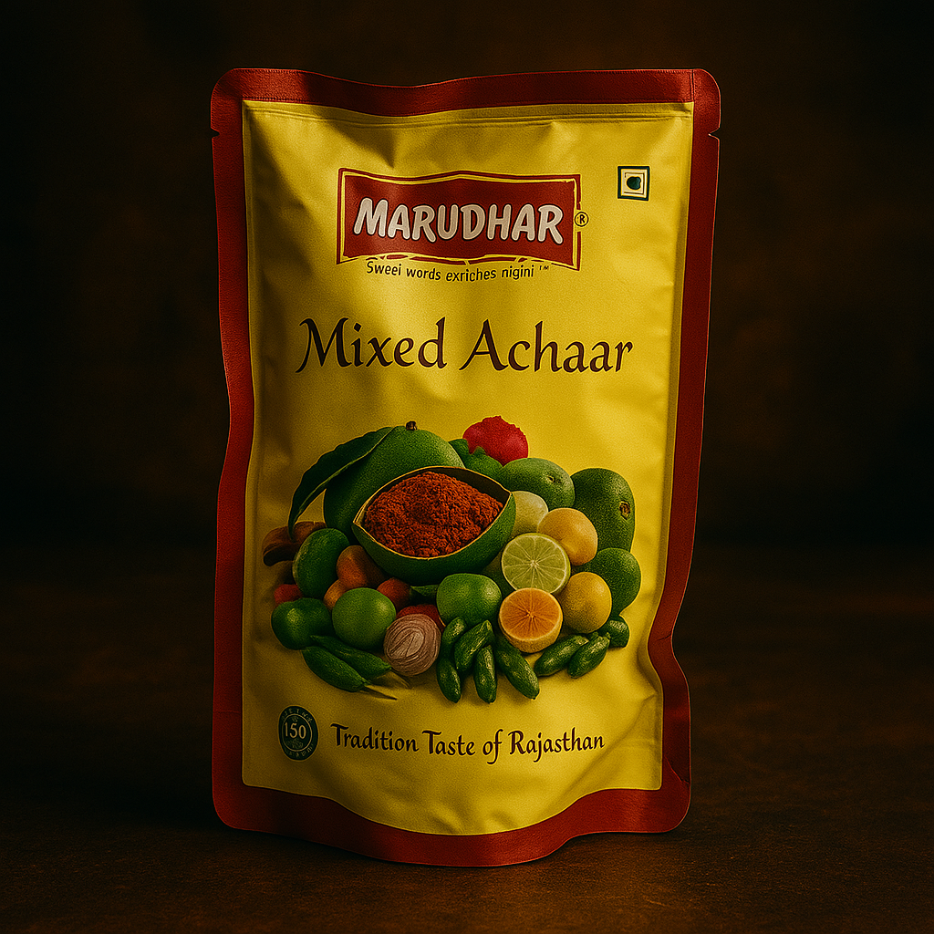 Marudhar Mixed Achaar – A Burst of Traditional Flavors (200g)