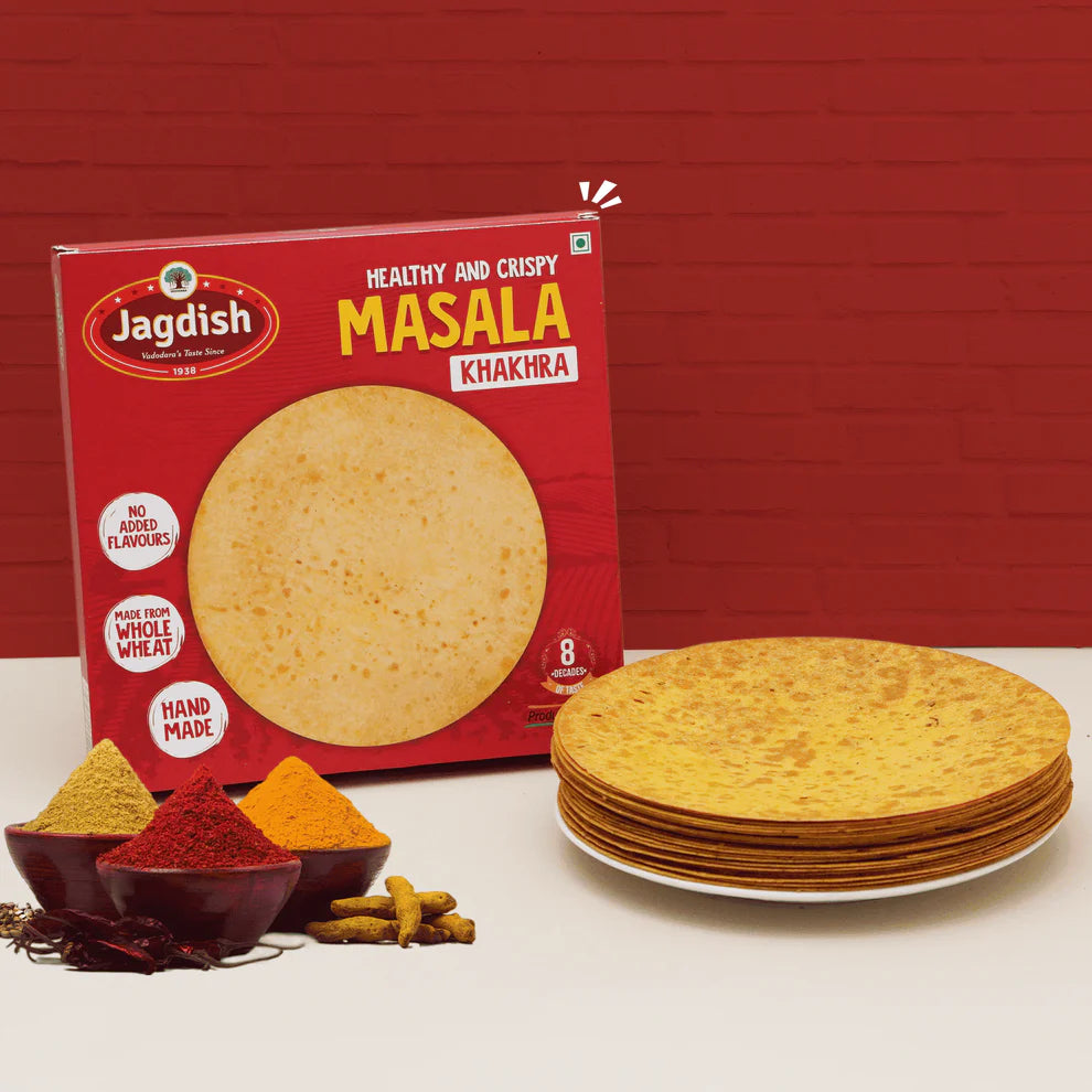 Masala Khakhra - Traditional Indian Crunchy Delight