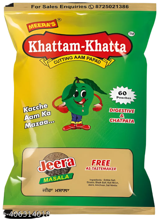 Meeras Khattam Khatta Cutting Aampapad (Pack of 3) – A Tangy Treat You Can’t Resist