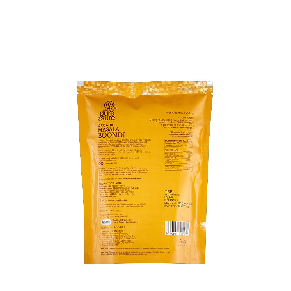 Organic Masala Boondi