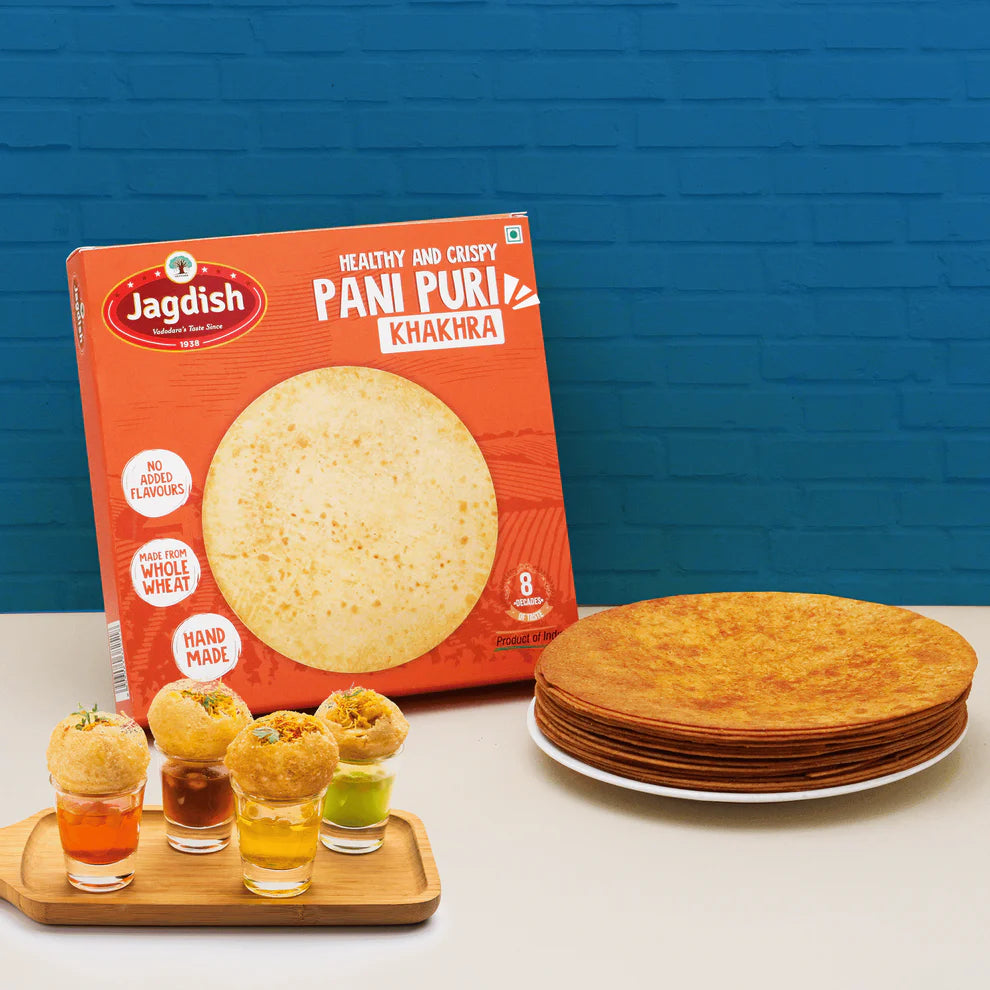 Panipuri Khakhra - Savory Indian Street Food Delight