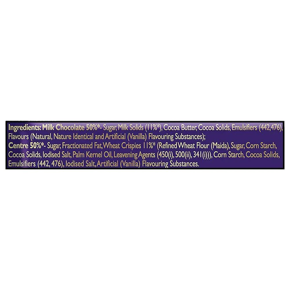 Cadbury Dairy Milk Crispello Chocolate Ingredients