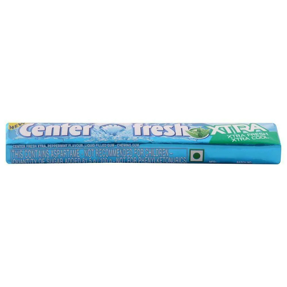 Center Fresh Spearmint Chewing Gum Front