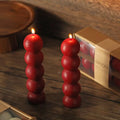 12 Pc Knob Shape Wax Candle – Perfect for Home Decor & Relaxation