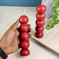 12 Pc Knob Shape Wax Candle – Perfect for Home Decor & Relaxation