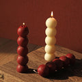 12 Pc Knob Shape Wax Candle – Perfect for Home Decor & Relaxation