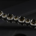 17cm Silver American Diamond Bracelet with Colors – A Vibrant Touch of Luxury