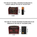 1 Set Wooden Folding Gift Box – Decorative Box for Special Occasions