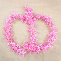 3 Lines Artificial Ixora Flower Garlands – Decorative Wall Hanging for Special Occasions