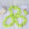 3 Lines Artificial Ixora Flower Garlands – Decorative Wall Hanging for Special Occasions