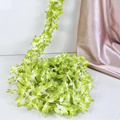3 Lines Artificial Ixora Flower Garlands – Decorative Wall Hanging for Special Occasions