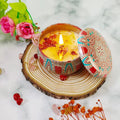 4 Pcs Tin Can Round Shape Aroma Scented Soy Wax Candle Gift – Perfect for Candlelight Dinners & Home Decor