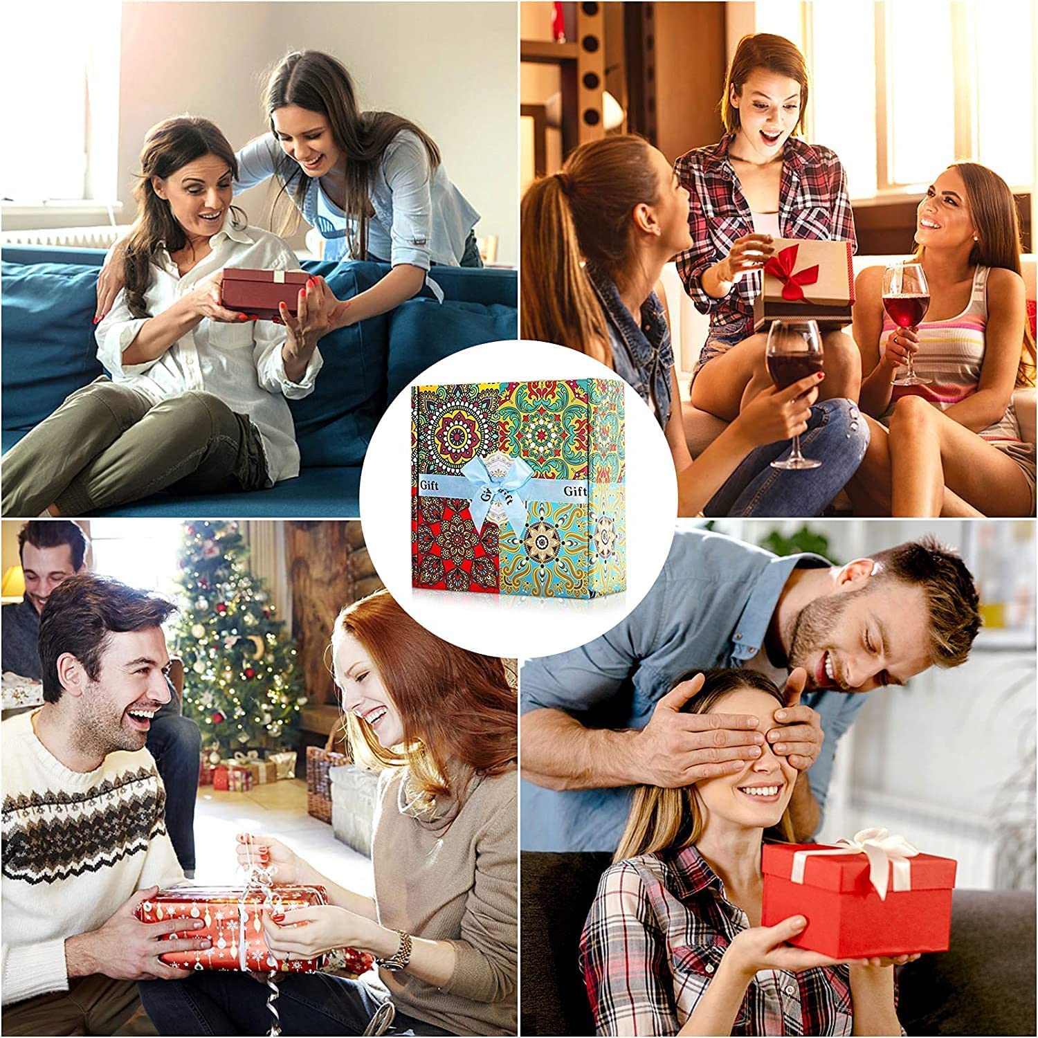 4 Pcs Tin Can Round Shape Aroma Scented Soy Wax Candle Gift – Perfect for Candlelight Dinners & Home Decor