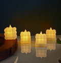 6 PCS LED Bubble Candles – Plastic Tealight LED Candle Lights for Home Decor