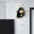 Ahmet Black Metal Wall Clock – A Timeless Blend of Functionality and Style