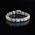 American Mix Color Diamond Loose Bracelet – A Vibrant Symphony of Sparkle