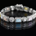 American Mix Color Diamond Loose Bracelet – A Vibrant Symphony of Sparkle