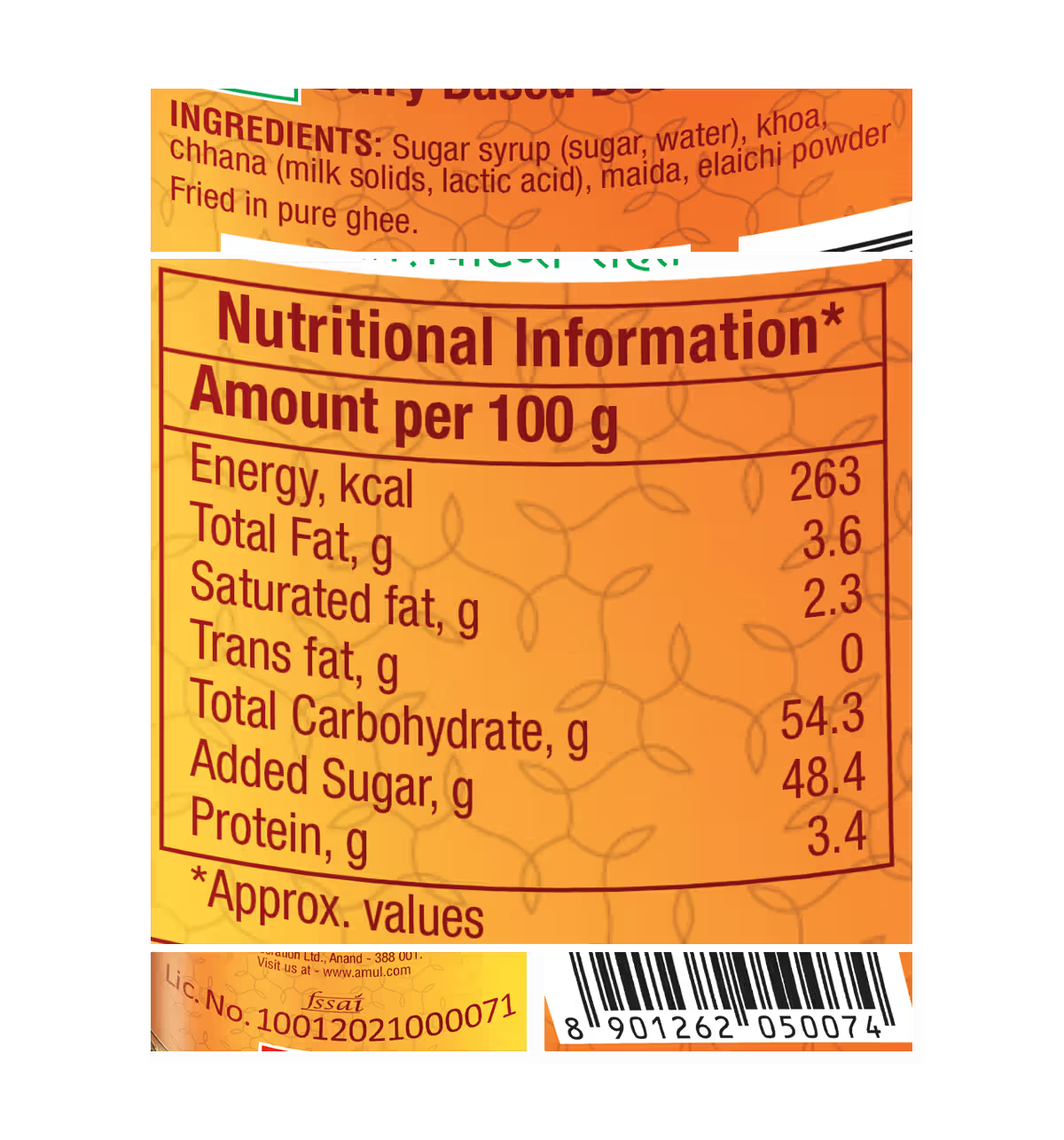 Amul Ghee Gulab Jamun – A Royal Taste of Indian Sweet Tradition