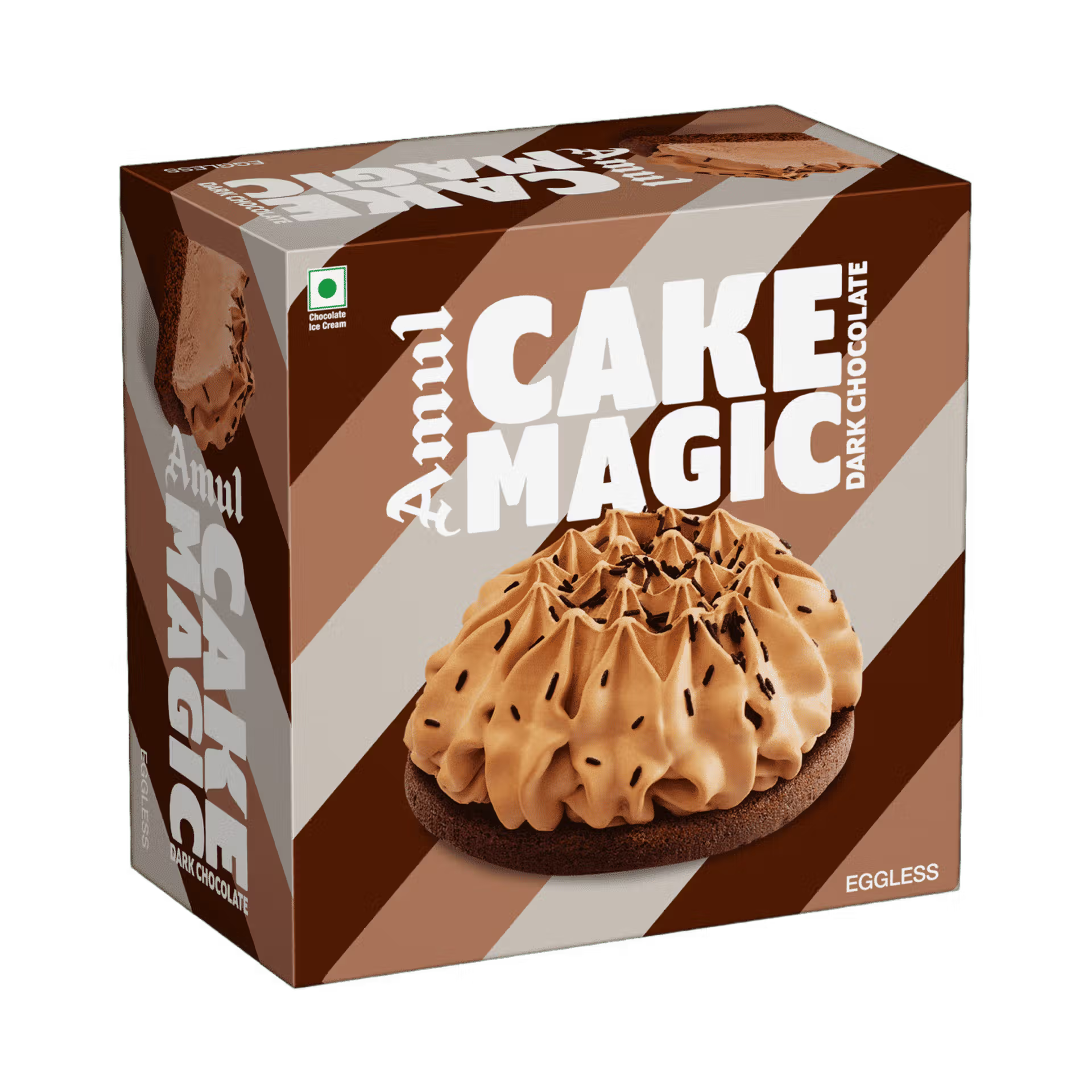 Amul Ice Cream Cake – Magic Dark Chocolate | A Celebration in Every Slice