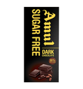 Amul Sugar Free Dark Chocolate – Guilt-Free Indulgence, Pure Cocoa Pleasure