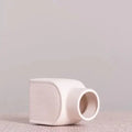 Ceramic Flower Vase – Elegant Grey Decor for Home & Office