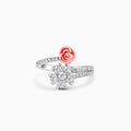 Anushka Sharma Silver Studded Rose Ring – Grace in Full Bloom