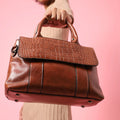 Aphrodite Brown Handbag – Where Elegance Meets Function
