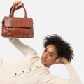 Aphrodite Brown Handbag – Where Elegance Meets Function