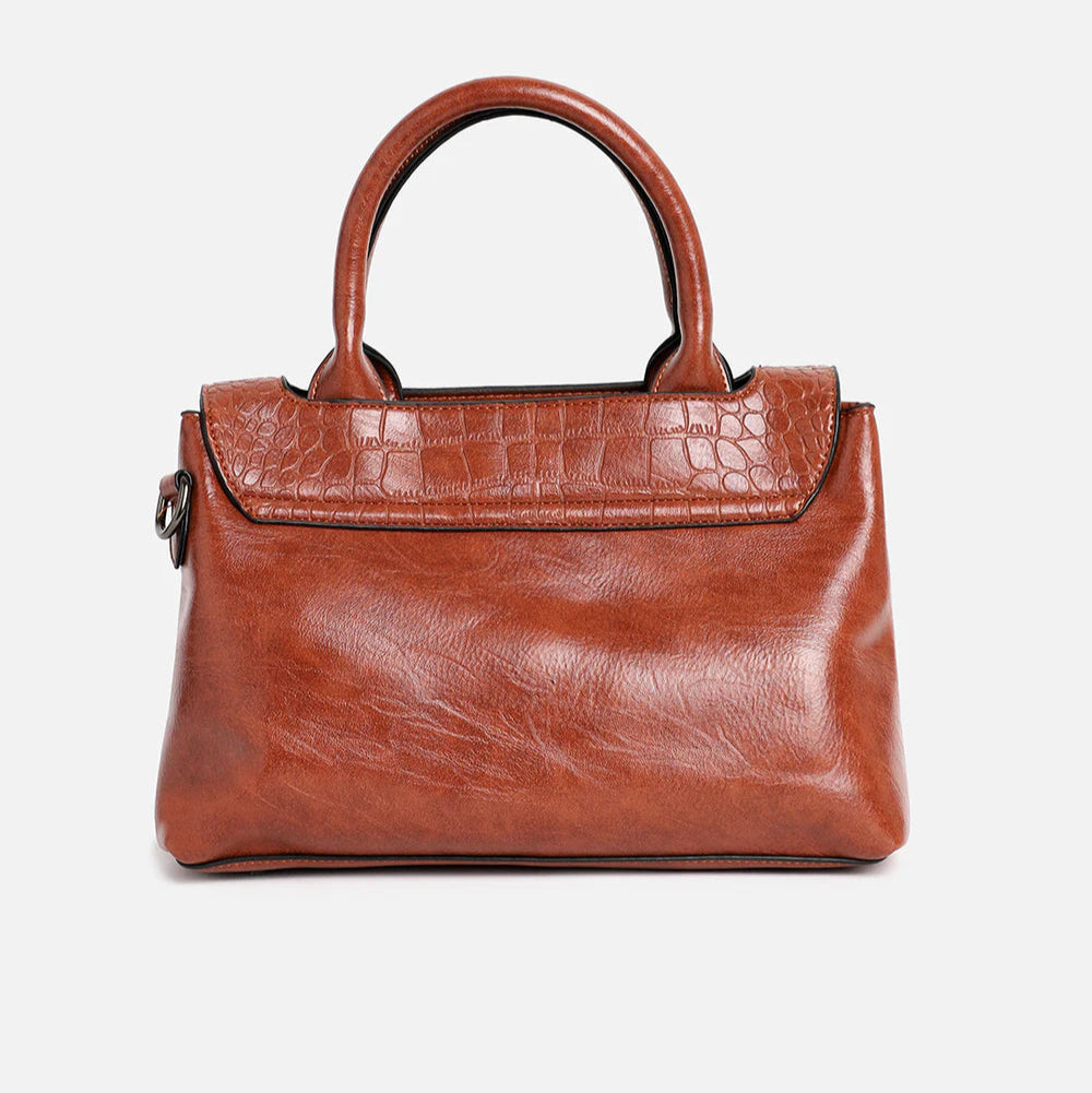 Aphrodite Brown Handbag – Where Elegance Meets Function