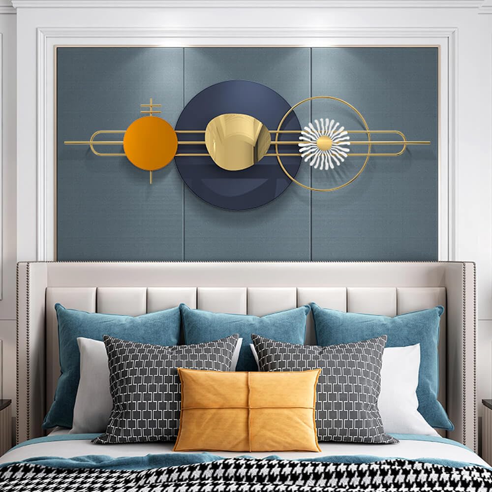 Azul Metal Wall Art – A Statement of Elegance and Serenity