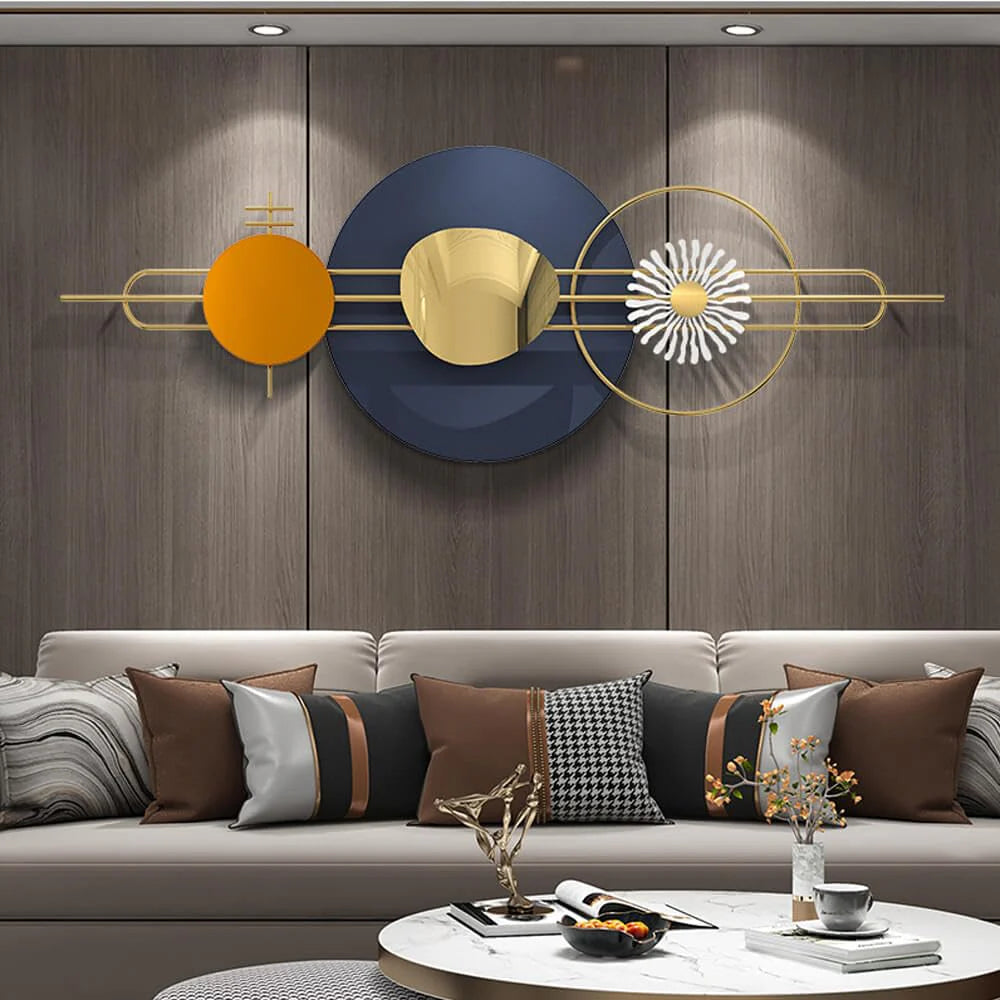 Azul Metal Wall Art – A Statement of Elegance and Serenity