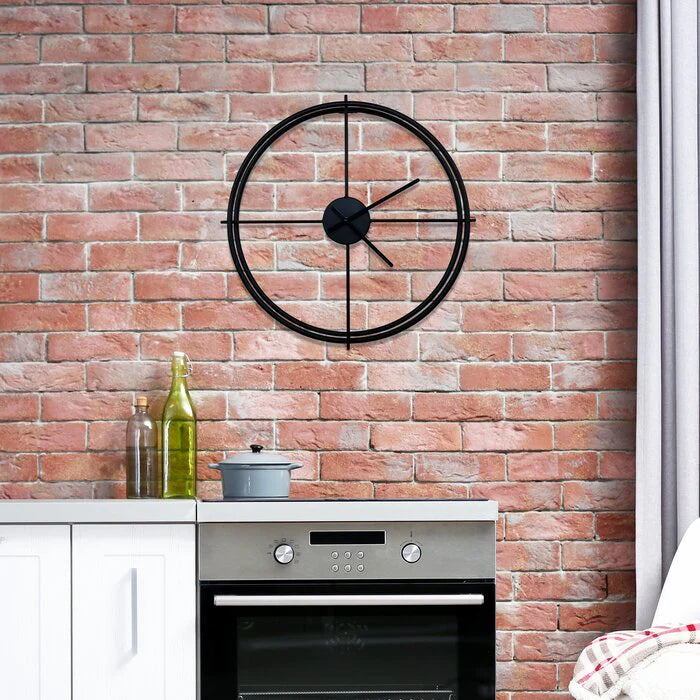 Berkeley 24" Wall Clock – Timeless Elegance in a Bold Design