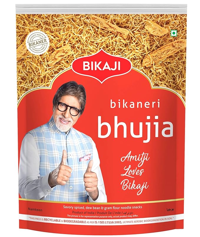 Bikaji Aslee Bikaneri Bhujia – The True Taste of Royal Rajasthan