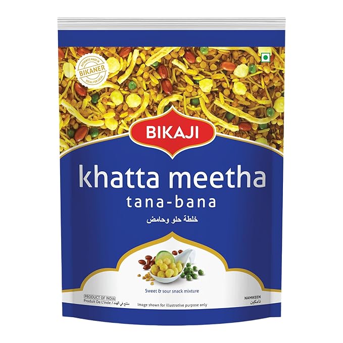 Bikaji Tana Bana Khatta Meetha – A Perfect Weave of Sweet & Tangy Delight (1kg)