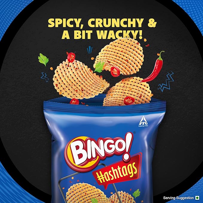 Bingo Hastag- Spicy masala chips