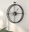 Black Round Wall Clock – Timeless Elegance with Modern Simplicity