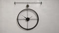 Black Round Wall Clock – Timeless Elegance with Modern Simplicity