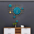 Blue Antique Wall Clock – A Classic Touch of Vintage Charm