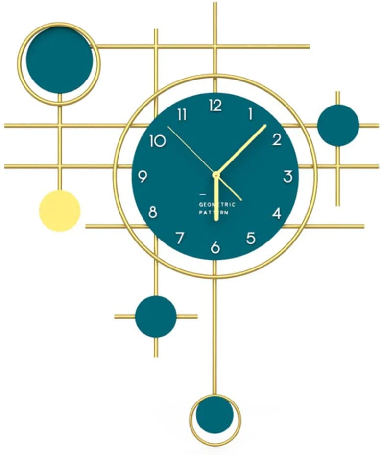 Blue Antique Wall Clock – A Classic Touch of Vintage Charm