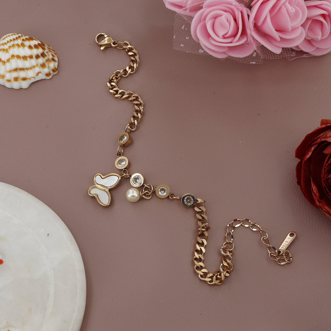 Butterfly Design Handwear Bracelet – A Symbol of Transformation and Grace