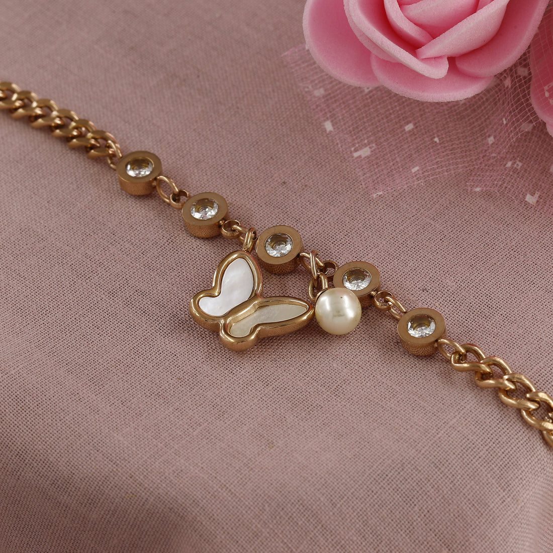 Butterfly Design Handwear Bracelet – A Symbol of Transformation and Grace