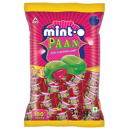 Candyman Minto Paan Rose Candy – A Royal Twist of Tradition (100 pcs)